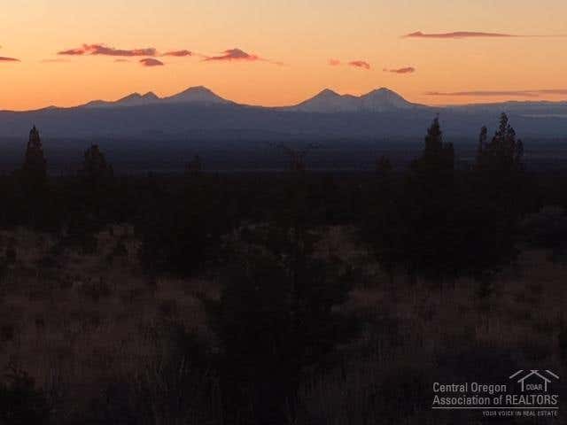 Bright stars abound & peace is found on this 80 acre parcel near thousands of acres of public land. Panoramic views of Cascade Mountains. Less than 10 miles away is great fishing, water skiing & swimming at the Prineville Reservoir & just beyond that lies the Crooked River with fantastic fly fishing. Property is in an area of wind & solar power & cisterns for water are common.
