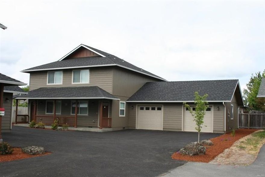 They are finished and three are being rented for $820.00 each and the other one is at $835.00 for a monthly total rents of 3,295.00. They can be purchased with a FHA loan with 3.5% down for an owner occupied. These are really nicely done with quality amenities.The back unit is ready to start renting, the front unit will be done by May 1st. This is two duplexes on one tax lot that are currently under construction. There are four units that are two bedroom and one and one half baths. Each one has a one car garage and room to park an additional car in front of the garages. Each unit is furnished with range/oven, microwave, refrigerator and a dish washer. All appliances are stainless and new. The counter tops in the kitchen and bathrooms are slab granite. Each unit has 1088 square feet of living space. Each unit has it's own power meter. They will come complete with landscaping.All Information deemed reliable, but not guaranteed & is subject to change.