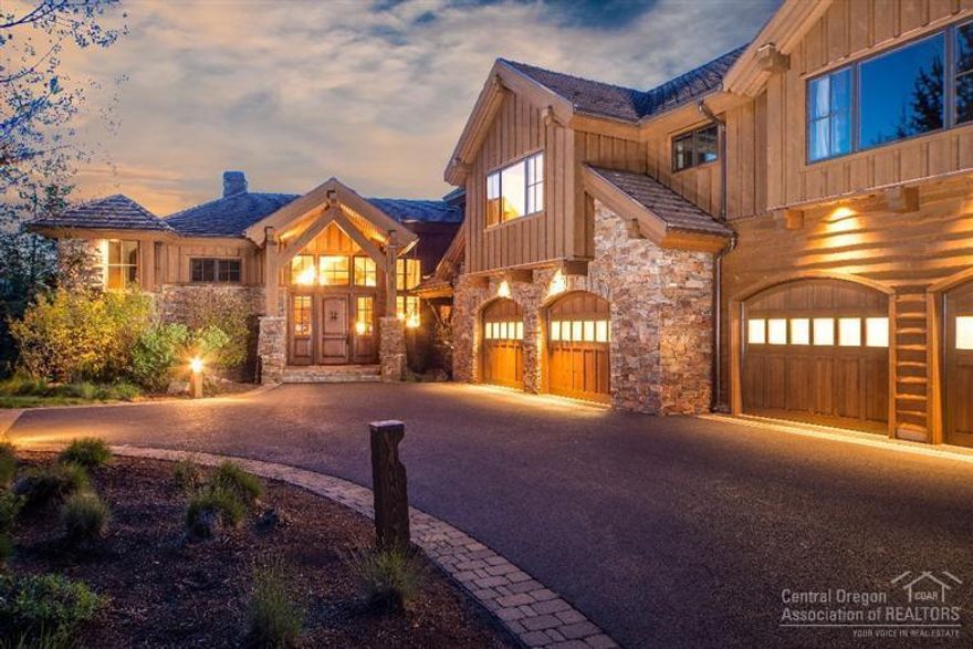 Views & more views! Looking for privacy and a stunning view? Want luxurious finishes and meticulous attention to detail? Then you must see this home to feel how the artisans and craftsmen have brought together design, function & elegance to create a spectacular home w/every creature comfort you could hope for. Ask your agent for a list of finish details and design elements to get a full picture of this amazing home. Soak up views of Mt. Bachelor, Broken Top, the Big & Little Deschutes River in style.