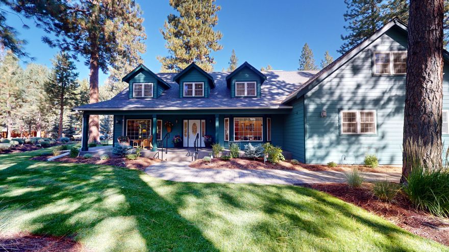 Gorgeous landscaping surrounds this immaculately cared for 3578 sqft home. The home sits on 0.64 acres and includes 4 bedrooms plus a bonus room, 4 full baths, two indoor gathering areas in the main home plus the finished space in the Shop, and outdoor gathering areas for every season! Deschutes National Forest access directly across the street! Private setting in one of Sisters best neighborhoods, yet only minutes to downtown! The RV garage/shop with finished space and full bath brings flexibility for a number of uses! This is the first time this home has ever been available on the market, schedule your showing today!