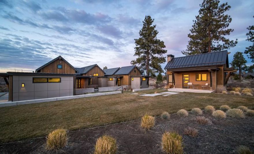 Tucked away in Bend's premier resort community of Tetherow, this gorgeous, modern home boasts an amazing open concept floor plan with 3 bedrooms, 2 of which have bathrooms ensuite bathrooms and a spacious master bedroom as well as an office. Master bath features large soaking tub, walk in tile shower, dual vanities, heated floor and large walk in closet. If the open-concept living area doesn't ''wow'' you enough, step out back to amazing Cascade Mountain views from the hot tub and fire pit. This property also features a 444 sq. ft. Casita. With plenty of builder upgrades this lightly lived in property is perfect to call home.