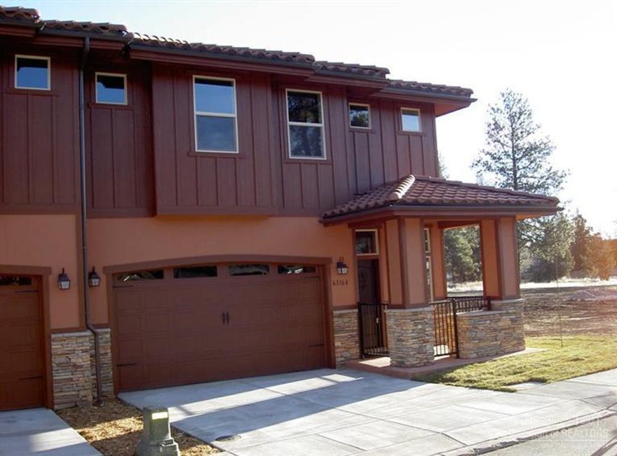 New luxury town home in fabulous Tuscany Pines exclusive west side addition. This unit to be finished late November offers Tuscan style with tile roof, stucco/wood exterior, wrought iron accents, 10ft 1st floor ceilings, solid doors and trim, hand textured walls, GE Monogram appliances inc. 36'' 5 burner cook top, Quartz counters throughout, hardwood floors. Tiled master shower, and more. HOA dues provide beautiful community pool, clubhouse, gym, and exterior maintenance and insurance. Finished late Dec.