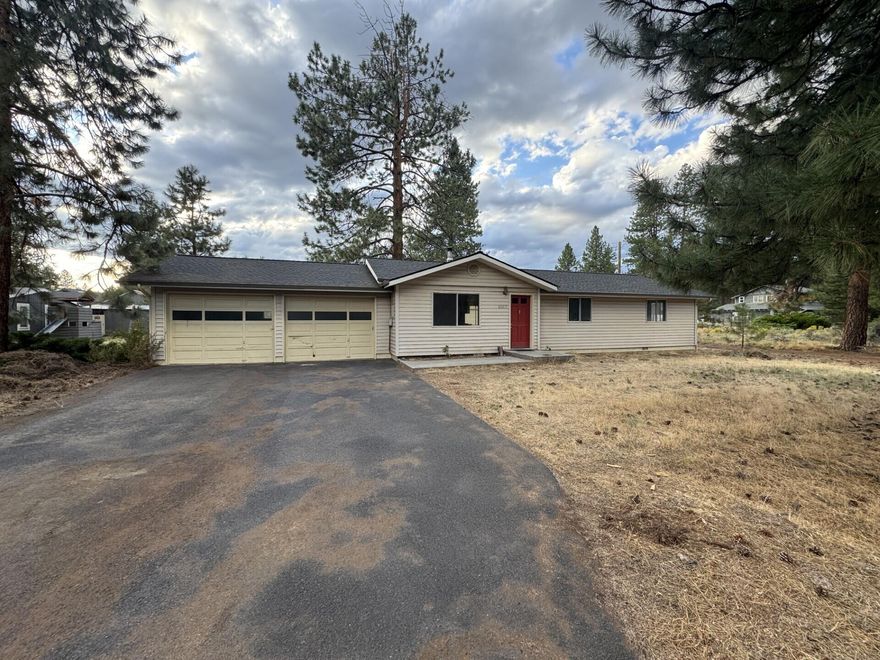 This single level home has a ton of potential to add your personal touches and make it your own.  It sits on a great over one acre lot with a 2 car garage, a nice shop with a workbench and concrete floors with 2 additional parking spaces, an additional large storage building, plenty of room for all your toys and an RV, a fully fenced backyard, and the roof appears to be in good shape.  The home does need quite a bit of work, but it has unlimited potential.  All appliances in the home are included and the home has forced air with A/C.  Come take a look before it's gone!