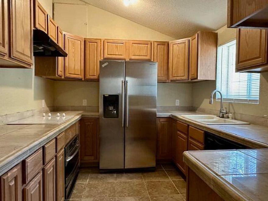 Price reduction!!! Discover comfort and potential in this 3 bedroom, 1 bath home located the heart of Central Oregon. Offering 1120 sqft of living space plus an additional 400 sqft bonus living room added by the owner, complete with a cozy pellet stove. Set on a spacious 1.08 acre corner lot, the property features durable tile flooring throughout, a low-maintenance metal roof, and an attached shed for added storage. Whether you ar looking for a starter property, or a place to expand, this home offers great value and flexibility. Don't miss the opportunity. Seller is very motivated.