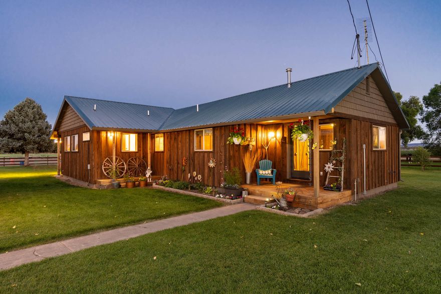 The Dodds Road Hobby Horse Ranch is a quiet little slice of Heaven, in Central Oregon, that allows for decompression from modern life without being too far from the conveniences of town. This well-balanced hobby ranch offers all of the amenities of a full-sized ranch, but in a manageable size for anyone who doesn't want ranching and/or horseplay to be work. This turn-key operation on 40+ acres boasts an indoor riding arena, 24 acres of hay fields, a 4-stall barn with a tack room, cattle and horse pastures, hay shed/RV storage, 4 car garage with attached woodshop and raised garden beds. Enjoy all that the ranch has to offer, then at end of the day retire to a beautiful, completely remodeled, 1,792 sq. ft. ranch home, set further back on the property for optimal privacy from Dodds road. The home showcases amazing finishing touches, an open floor plan, and a covered deck that will make the sun setting behind the Cascades that much more enjoyable.