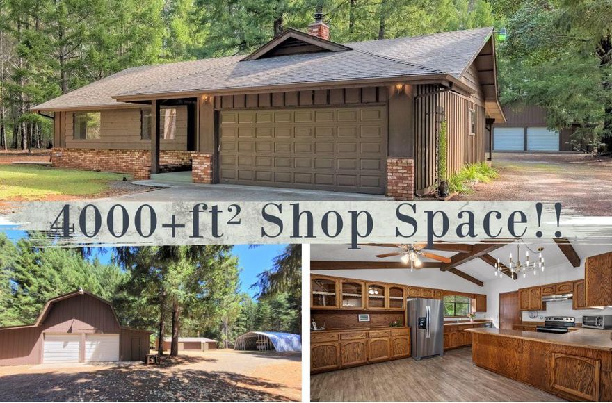 This stunning home is a true testament to pride of ownership, nestled in a highly sought-after neighborhood known for high resale value. Enjoy easy living with beautiful views and meticulously maintained interiors. With three expansive outbuildings spanning 4,000 sq ft, indulge in ample space for hobbies. Enjoy a plentiful water supply from an excellent 60 GPM well and benefit from low county taxes under $2500/year. Experience tranquility amidst the soothing sounds of nature, while being minutes away from local amenities and river access in a low-traffic neighborhood. Easy drive to box stores, medical facilities, and int'l airport. Immerse yourself in the beauty and culture of the region, with nearby vineyards and coastal attractions reminiscent of the quaint town of Ojai in the 1970s. Don't miss out on this incredible opportunity to own a piece of paradise. Schedule a showing today and discover the pride and contentment that await you here!