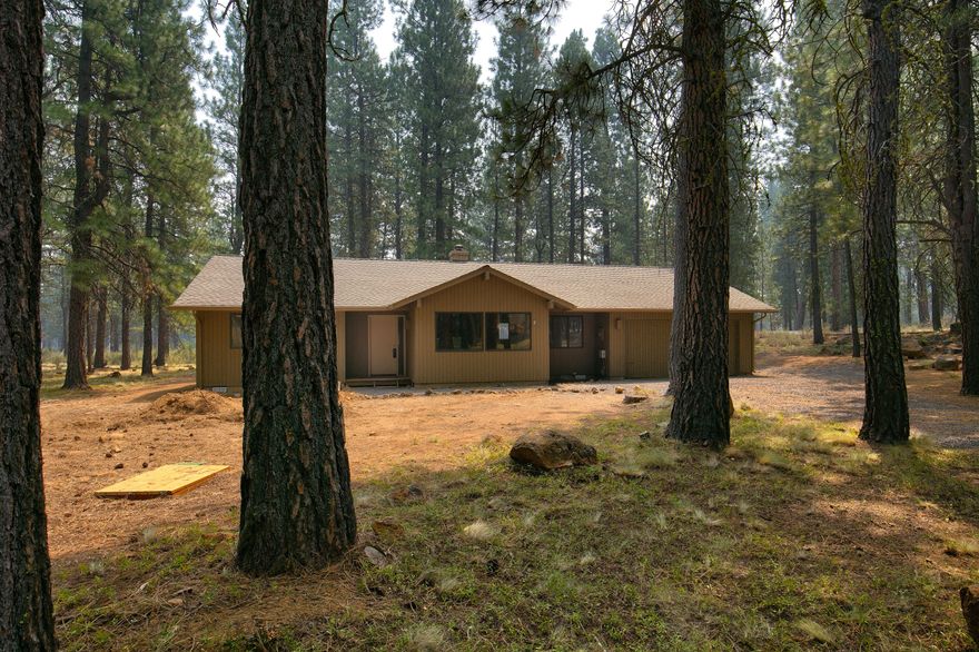 Rare opportunity in Black Butte Ranch! This single level home, bordering Deschutes National Forest and conveniently located near the Glaze Meadow recreation center features three bedrooms, two full bathrooms, attached two car garage and back deck to take in the beautiful forest setting. This home is a fixer upper with a blank canvas and endless possibilities to make it your own! Don't miss out on this extraordinary chance to create your dream home in BBR!