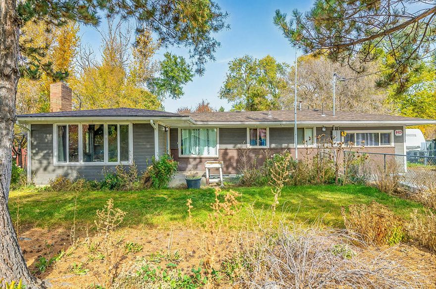 Beautifully Maintained 3-Bedroom Home in a Quiet Suburban Neighborhood! This charming 3-bedroom, 2-bath home has been thoughtfully updated throughout. Enjoy gleaming hardwood floors, a newly remodeled bathroom with a luxurious double-head walk-in shower, and a cozy living room with a brand-new fireplace insert. The spacious fenced yard offers plenty of room for gardening, entertaining, or play. Private ditch runs through backyard for extra water for gardening. Additional updates include a new central air system and a brand-new roof installed in October 2025. Perfect for first-time homebuyers—don't miss your chance to make this move-in-ready gem your new home!