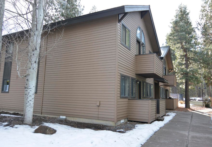 Powder Village is located in the Sunriver Business Park with swimming pool & hot tub just outside this unit. They also have a laundry facility within the complex. This is a low unit 1 bedroom 1 bathroom unit, updated throughout. New dishwasher, stainless steel, range/oven and refrigerator included. This unit has a storage area as well. The  enterprise condominium have new exterior paint. This unit will have a new deck installed in 2021 and they are having new landscaping done as well. Lots of parking and many businesses just minutes away.