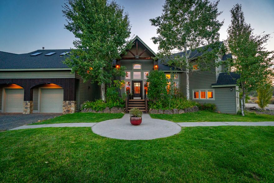 Sellers' motivations are now reflected by this amazing price reduction!  What a great value! 
One of a kind Luxury Hobby Farm on 10 acres offering stunning mountain views, cinematic vistas and the pastoral life you have always dreamed of! Enjoy spectacular sunsets from the abundant windows and decks of this gorgeous NW style home.  Dramatic staircase entry, office w/rich stone and wood accents. Open great room, dining area and upgraded Chef's kitchen w/large pantry. Primary Suite with private deck & luxury bath.  Bonus room above a 3 car garage.  Downstairs are 3 bedrooms, 2 baths and large living area. Beautifully landscaped backyard w/ pond and waterfall, grassy knoll w/ fire pit, volleyball court and fenced garden. 729 ft detached studio, rustic barn with caretaker apt, multiple spaces for animals and storage, arena and trails.  Borders BLM and is your Central Oregon dream come true!  Home needs some updating, new carpet and some repairs.   No commissions paid on seller concessions.