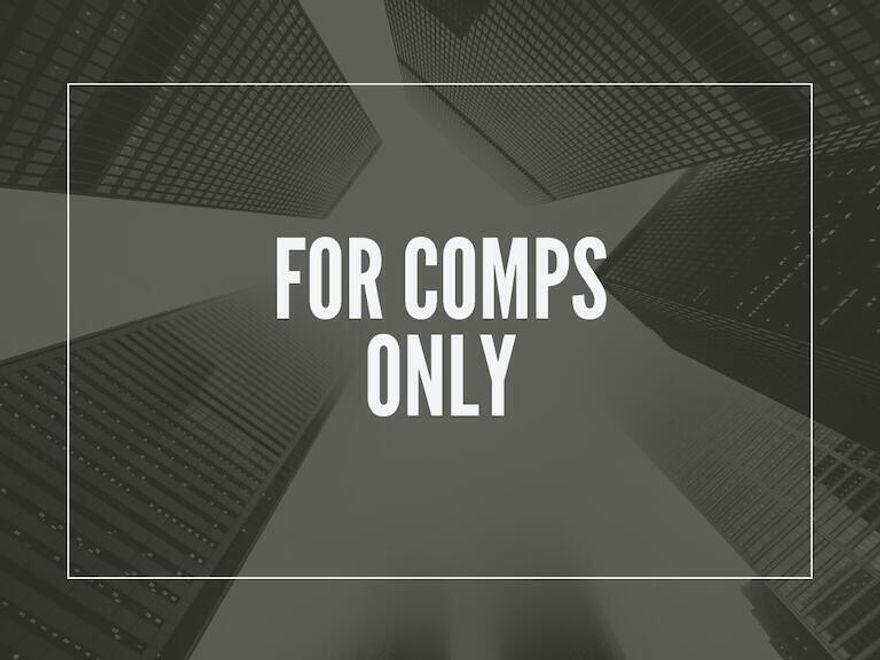 Comp Only - this information is for statistical purposes only