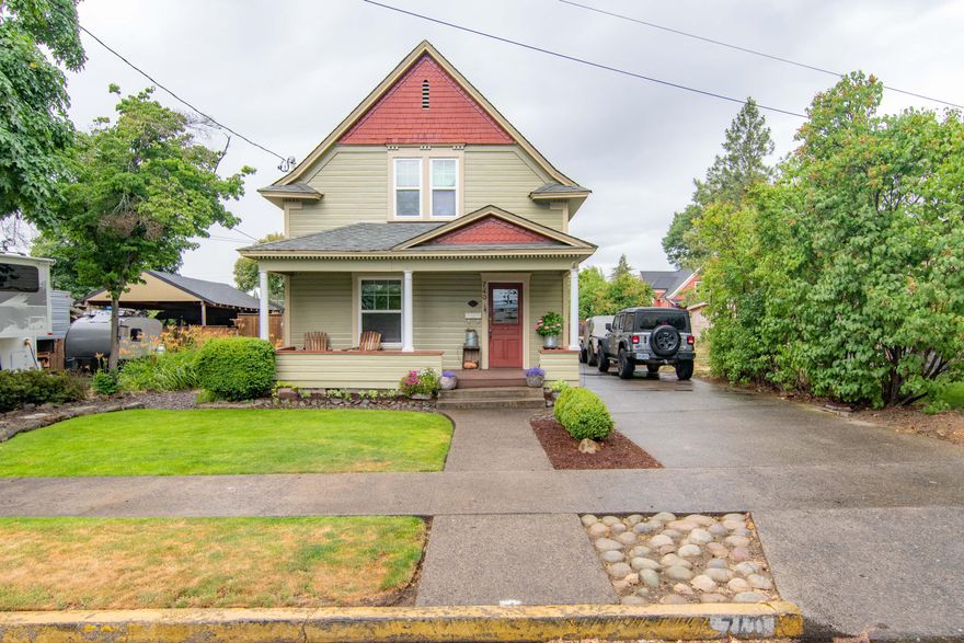 Beautiful Craftsman and Rare find in NE Grants Pass! 4 Bed, 3 Bath custom craftsman home with an office (could be a 5th bedroom), two family rooms, dining room, downstairs master suite, and huge pantry. 

Step inside to a fully remodeled home that the homeowners have thoughtfully and professionally remodeled along the way. Features include: new electrical, plumbing, windows, roof, heating and air system, gas fireplace, carpet, paint, and so much more. The craftsmanship that's hard to find with the modern amenities of todays needs. 

Outside will not disappoint with a wraparound entertaining porch that is covered, custom lighting, BBQ cooking area with gas hook up, outdoor porch fan, manicured lawns, established flower beds, fruit trees, pond, sleeping porch, front and back in-ground sprinkler and drip system 2.0 (professional grade). 

Grants Pass Charm at its finest, make your appointment today!
