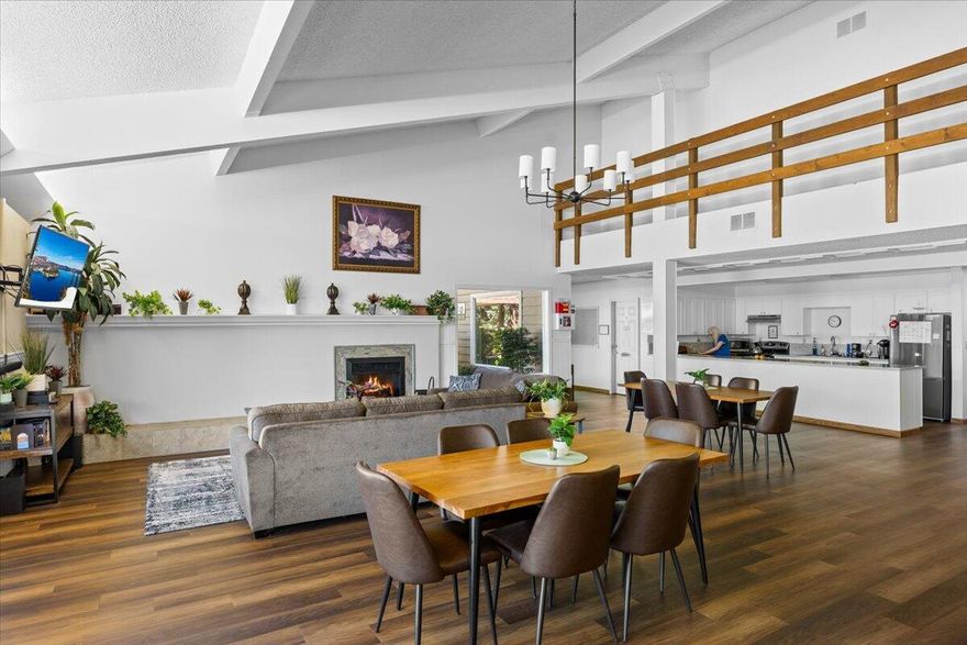 Charming and Spacious Updated Mobile Home in a Vibrant 55+ Community. This beautifully updated and meticulously maintained mobile home offers generous living space filled with natural light. Recent upgrades include a newer roof, attractive laminate flooring, and modern kitchen appliances—featuring a gas stove, microwave, stainless sink, and garbage disposal. Enjoy year-round comfort with central heat and air. The large backyard is thoughtfully landscaped with edible plantings, perfect for relaxing or gardening. Additional highlights include a spacious storage area, an attached carport, and access to a huge clubhouse featuring a game room, free wireless internet, and plenty of space for social gatherings. Located in a friendly, welcoming community that hosts regular potlucks and game nights, this home offers not just a place to live—but a lifestyle.