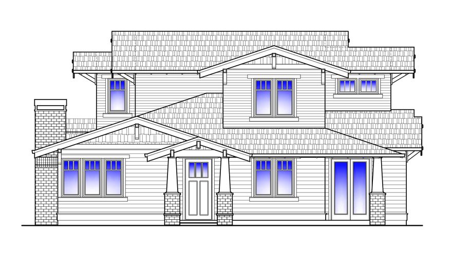 Beautiful Craftsman style home by award winning Structure Development NW in Discovery West. Conveniently located near shops, restaurants, schools, parks and trails. Open floor plan with great room showcasing brick surround fireplace and custom built-ins. Dining area for entertaining is adjacent to a spacious kitchen with large central island, lots of storage and professional series appliances. Main level living area also features an office, mudroom, laundry room, half bath and the primary suite. Primary bathroom is highlighted by a large tile shower with rain shower head, handheld shower, curbless entry and an expansive walk-in closet. Contemporary lighting and plumbing fixtures throughout. Bonus room, two additional bedrooms and full bathroom located on upper level. Two covered outdoor areas perfect for enjoying Central Oregon weather year round. Home is Earth Advantage certified, fully landscaped with an attached garage.