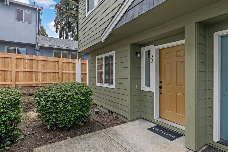 Welcome to The Townhomes at Oak Court! This well-maintained 2-bedroom, 1.5-bathroom townhome offers 1,164 SqFt of comfortable living space in a convenient East Medford location. Enjoy a bright living area, functional kitchen, and a private patio - perfect for relaxing or entertaining. Upstairs, you'll find two spacious bedrooms and a full bathroom. With easy access to shopping, restaurants, medical facilities, and I-5, this home is ideal for those seeking low-maintenance living in the heart of Medford. Listed at $245,000 - don't miss your chance to own in this desirable community! HOA includes landscaping, water, sewer & trash.