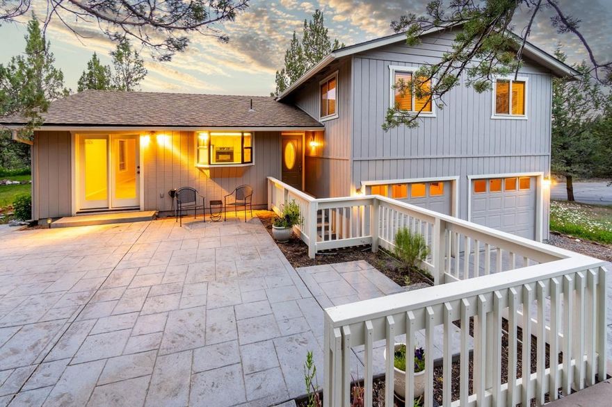 Impressive Cascade Mountain views from this custom home in Sunset Hills. 1.34 acres privately located with custom 1846 sq.ft., 3 bedroom, 2 bath home plus office area, built in 1980! Spacious kitchen with porcelain tile counters, back splash and flooring, garden window, trash compactor and cook top with double wall ovens. Minimal steps to upper level with master, master bath, 2 bedrooms and main bath. Great access from dining room to large stamped concrete patio and landscaped yard with natural area for picnics and entertaining. Sellers added a half acre parcel which allows you to have animals, this additional area is not in the Sunset Hills development. Plenty of room for RV's with disposal. Newer storage shed approximately 12x16. Priced to sell, call today!