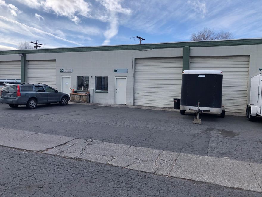 Do not disturb tenant. Available soon, 1,250 square feet in a well-established Industrial Park in SE Bend between Wilson and Reed Market. Space features a 12' roll-up door, approximately 12'x12' office, a private restroom, and separate heat.