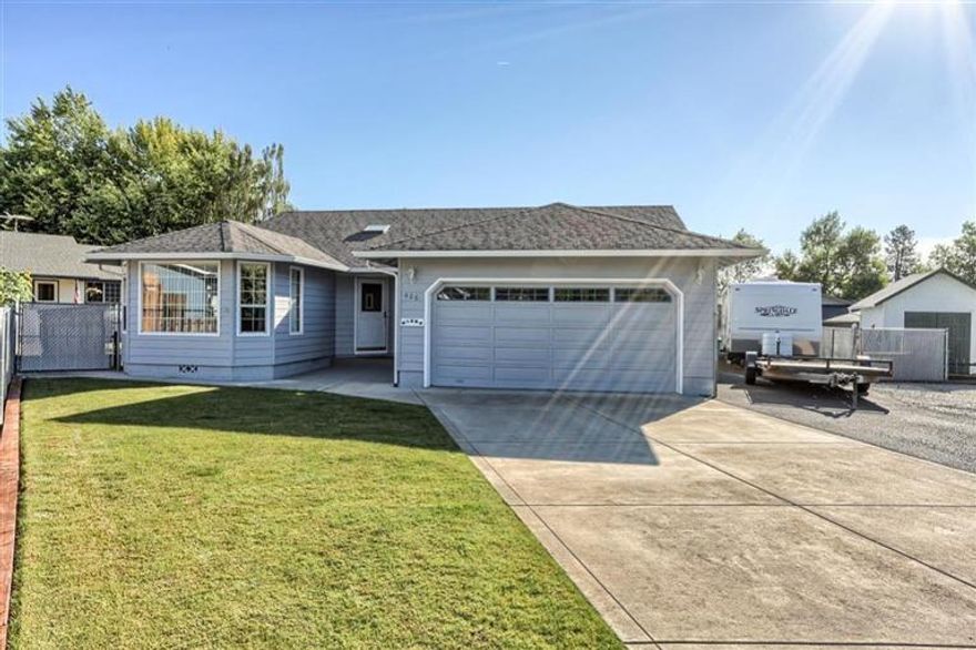 Anal friends can drive you crazy. But that's who you want to buy a house from. This home has been meticulously maintained by very detail oriented owners. 3 bedrooms 2 bath 1,432 sq. ft located in a quiet cul-de-sac. Home boasts of numerous upgrades in the last few years including gas heat and central air, new skylights & new exterior paint 2013. Oak floors in kitchen, dining and hallway will be refinished in September. Outside is detailed landscaping with chain-link fencing, a small shop and a storage shed. There is an abundance of paved RV parking with 30 amp electrical service. This is the house you have been waiting for.