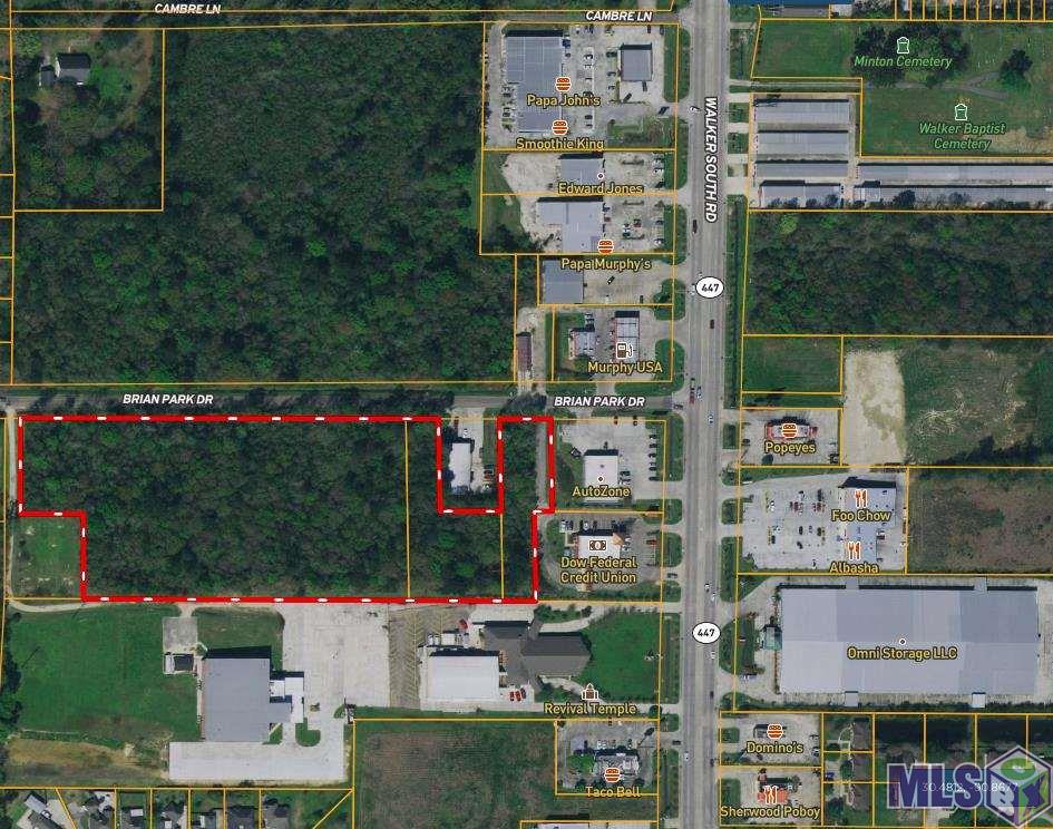 7.3 Acres Brian Park Dr, Walker, Louisiana image 1