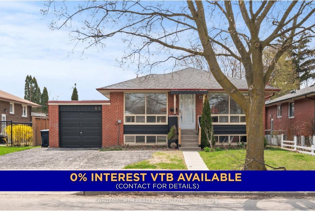Photo of 82 Celestine Drive, Toronto, ON M9R 3N4 (MLS # W12432673)