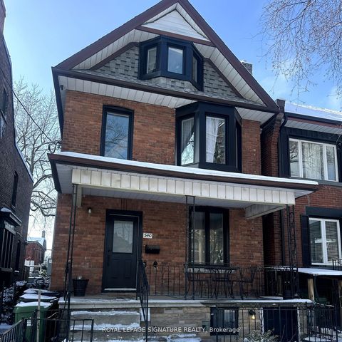 540 St Clarens Avenue #Lower Toronto ON M6H 3W7