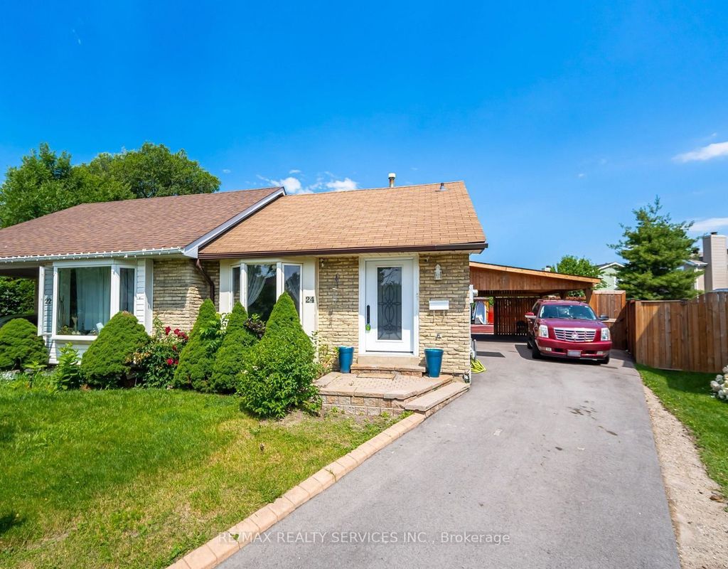 Photo of 24 Kindle Court, Brampton, ON L6Z 1B2 (MLS # W13158534)