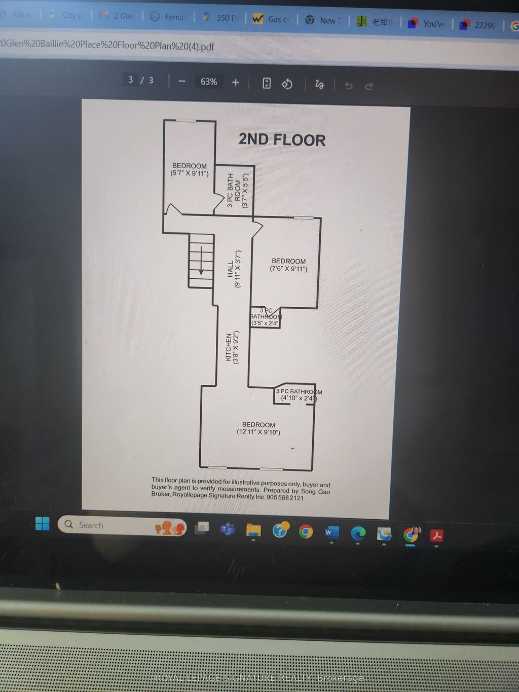 Photo of 2 Glen Baillie Place N, Toronto, ON M5T 1J5 (MLS # C12434202)