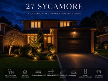 27 Sycamore Drive Markham ON L3T 5V3