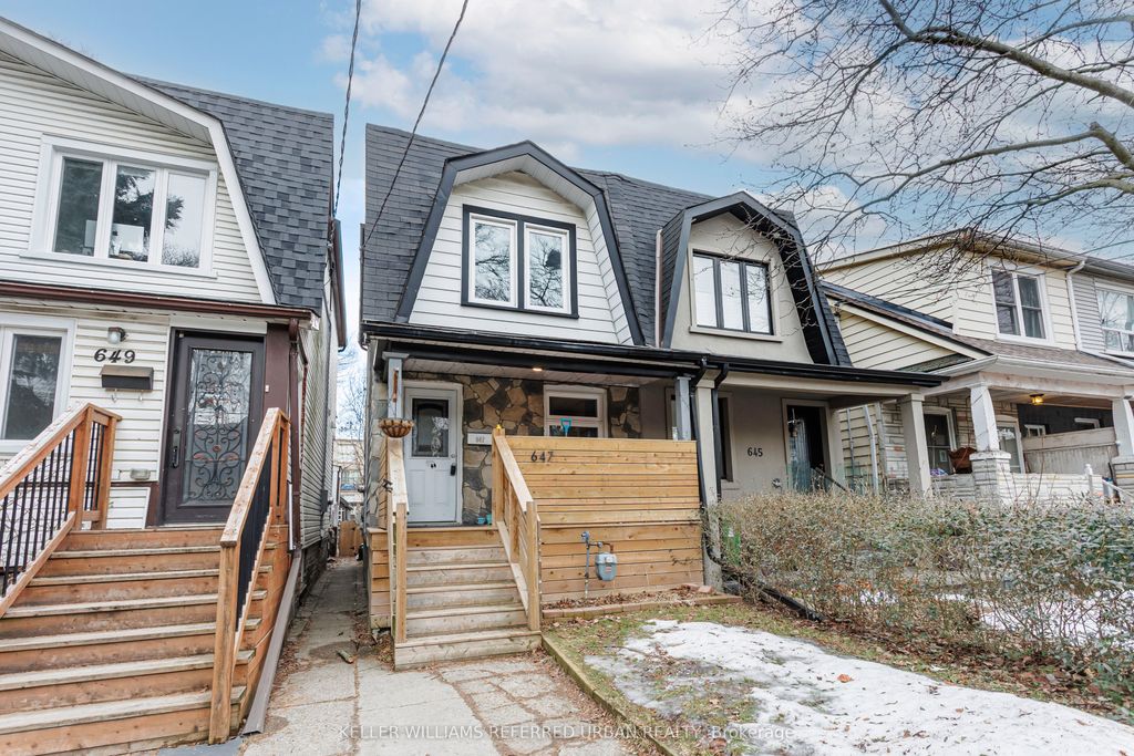Photo of 647 Rhodes Avenue, Toronto, ON M4J 4X5 (MLS # E12700480)