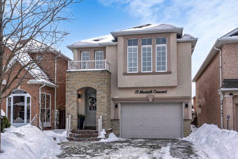 75 Monteith Crescent Vaughan ON L6A 3M9