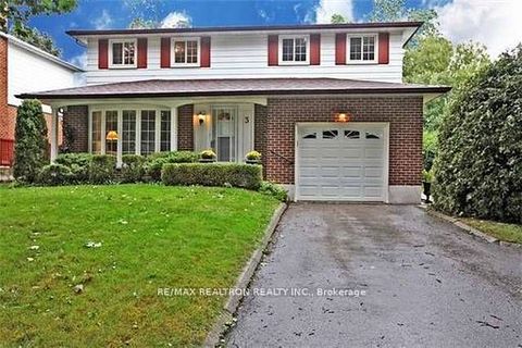 3 Shady Lane Crescent Markham ON L3T 3W6