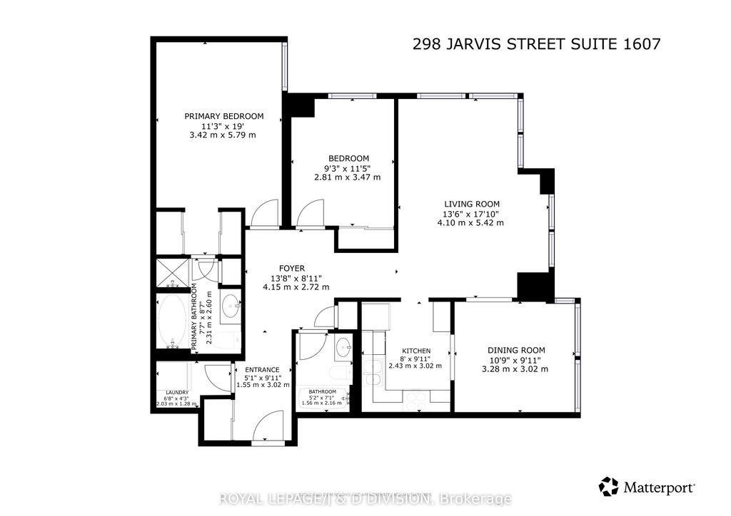 Photo of 298 Jarvis Street #1607, Toronto, ON M5B 2M4 (MLS # C12669160)