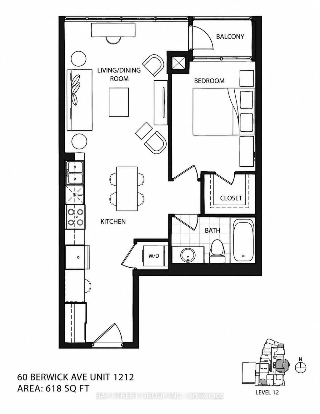 Photo of 60 Berwick Avenue #1212, Toronto, ON M5P 0A3 (MLS # C13764078)