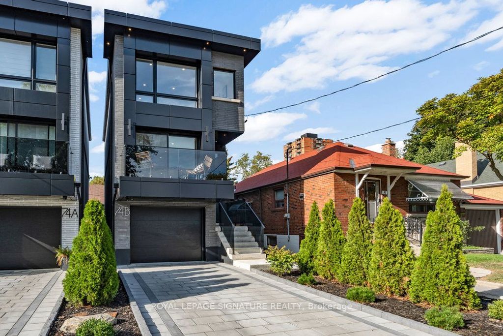 Photo of 74B Floyd Avenue, Toronto, ON M4K 2B5 (MLS # E12420912)