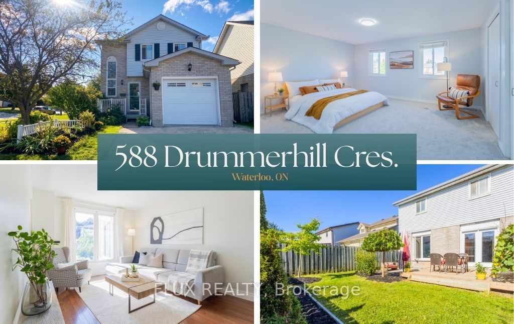 Photo of 588 Drummerhill Crescent, Waterloo, ON N2T 1G4 (MLS # X13788732)