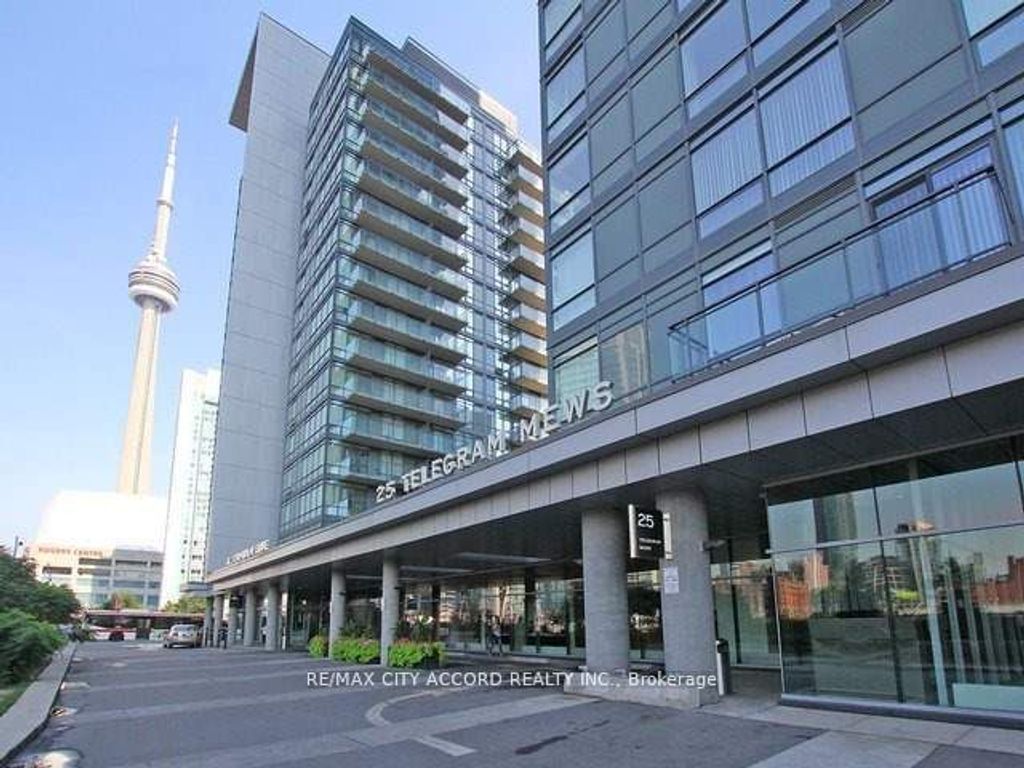 Photo of 25 Telegram Mews #616, Toronto, ON M5V 3Z9 (MLS # C12984612)