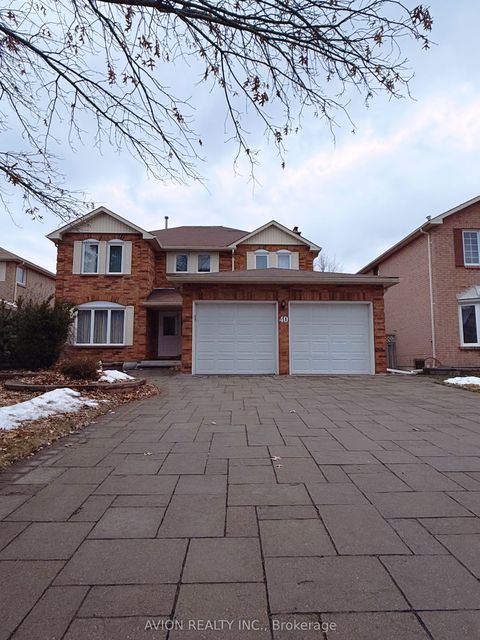 40 Vasselle Crescent Basement Markham ON L3R 9P3