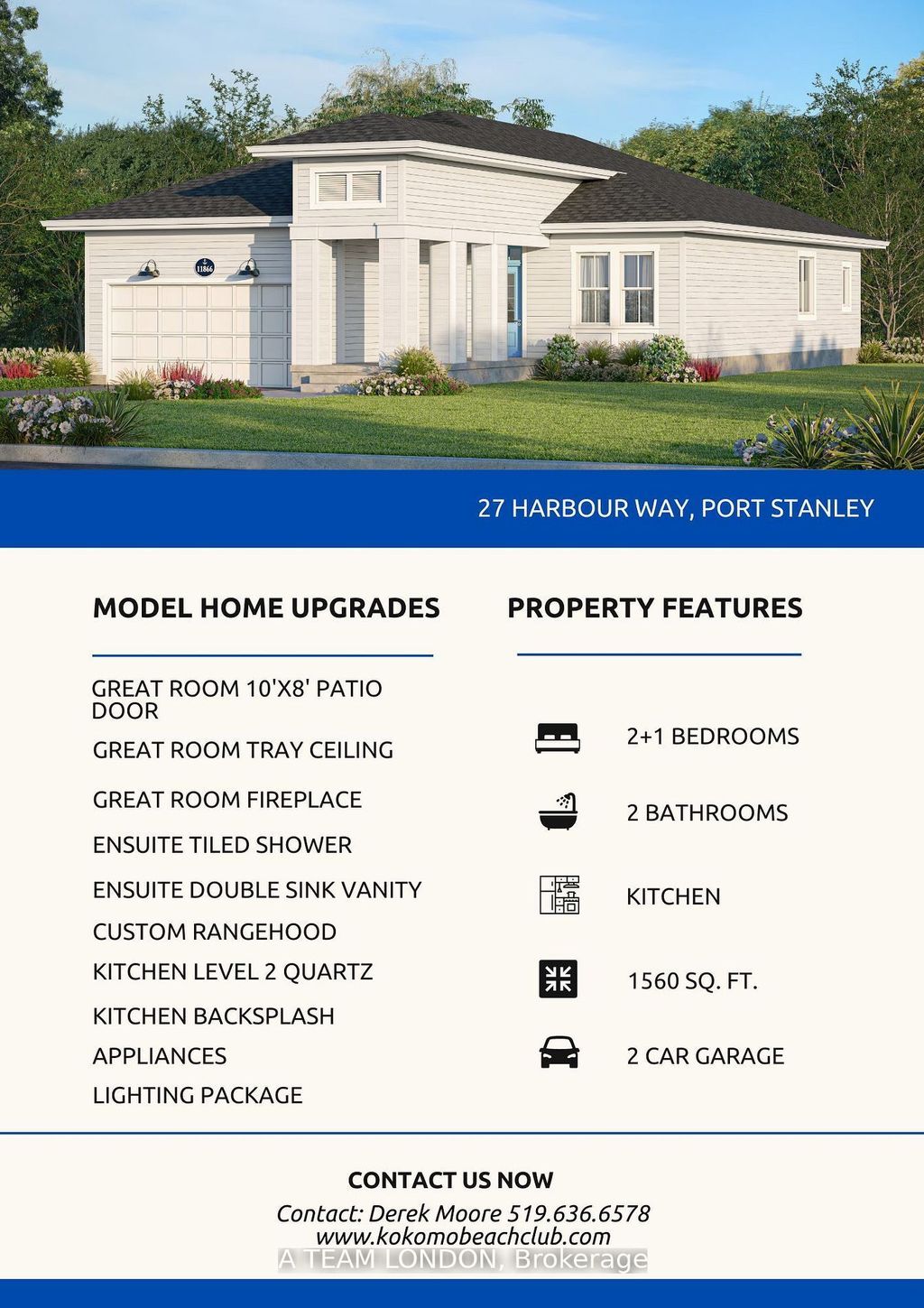 Photo of 27 Harbour Way, Central Elgin, ON N5L 1C5 (MLS # X12677526)