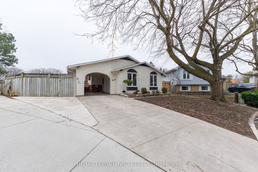 Photo of 15 Carousel Circle, St. Catharines, ON L2N 6C9 (MLS # X12914522)