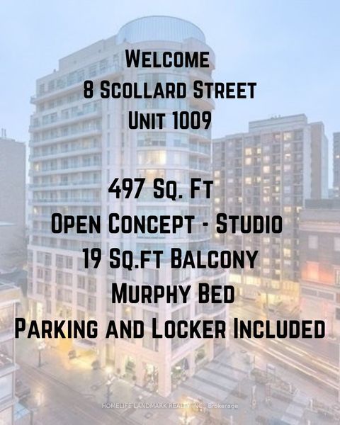 8 Scollard Street 1009 Toronto ON M5R 1M2