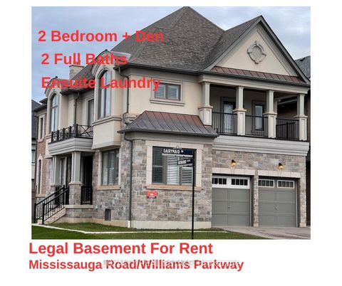 1 Outbound Heights (Bsmt) Brampton ON L6X 5P6