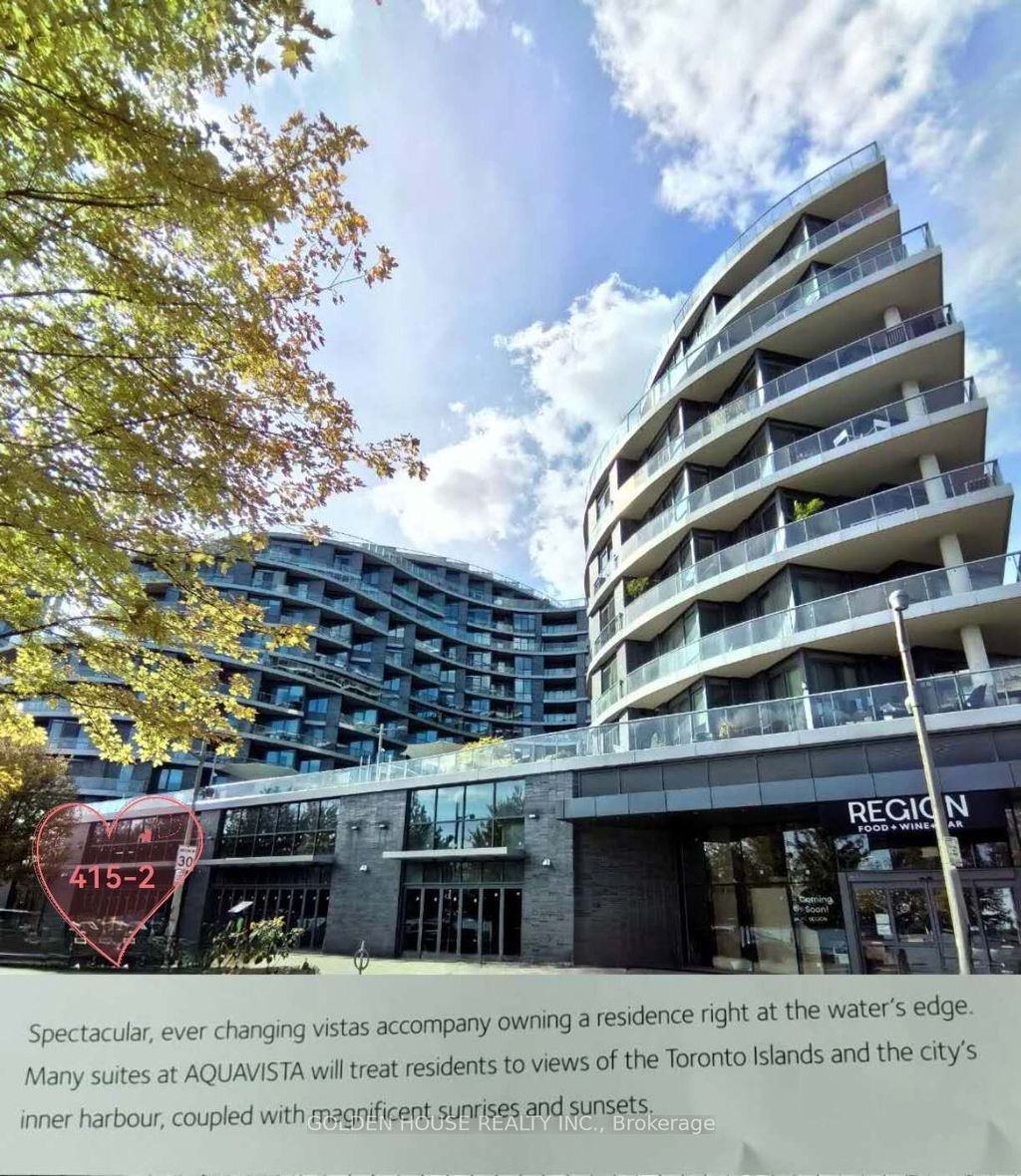 Photo of 1 Edgewater Drive #415, Toronto, ON M5A 0L1 (MLS # C12629684)