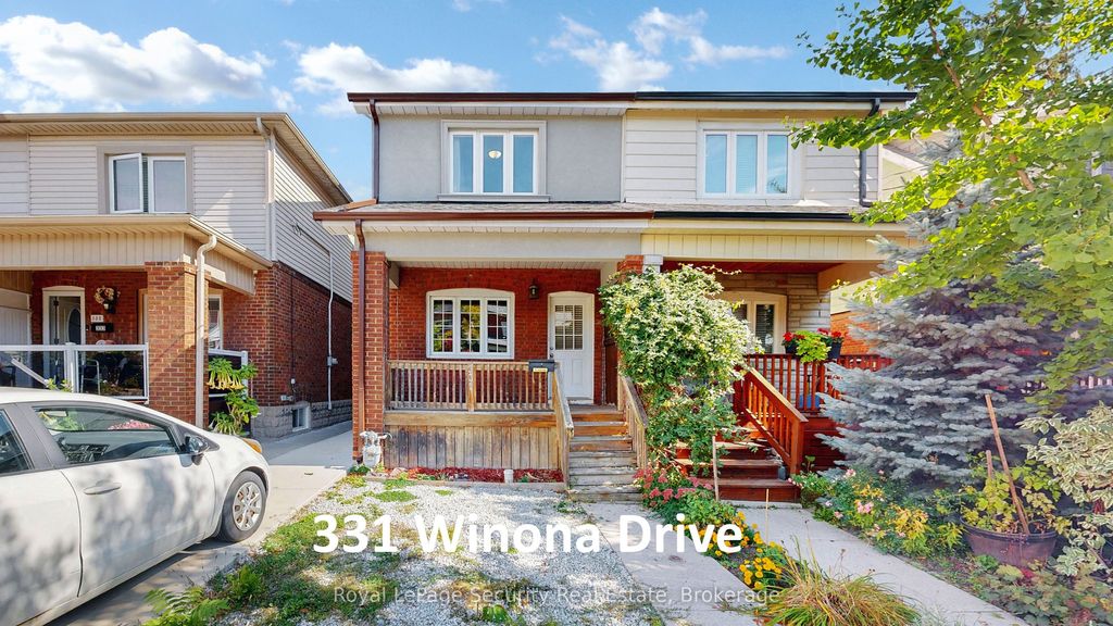 Photo of 331 Winona Drive, Toronto, ON M6C 3T2 (MLS # C12449687)