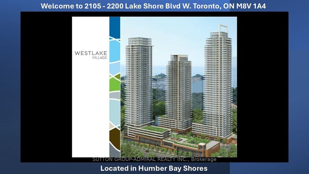Photo of 2200 Lake Shore Boulevard W #2105, Toronto, ON M8V 1A4 (MLS # W12768390)