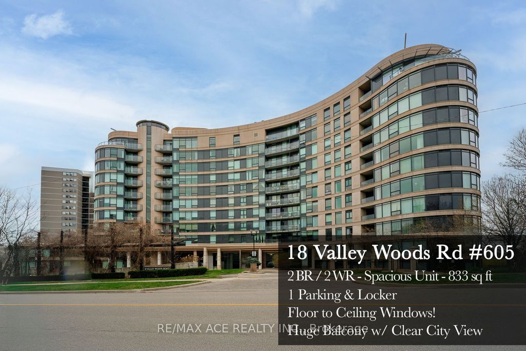 Photo of 18 Valley Woods Road #605, Toronto, ON M3A 0A1 (MLS # C12918858)