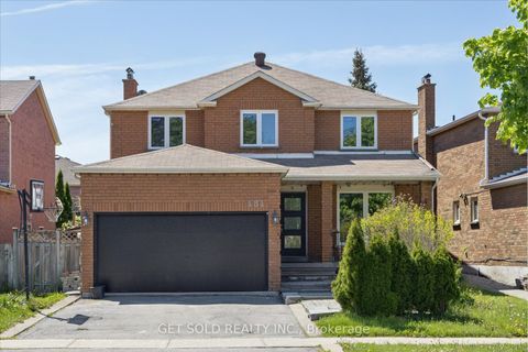 181 Brownridge Drive Vaughan ON L4J 7E4