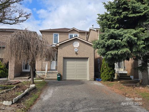 191 Stather Crescent Markham ON L3S 2X7