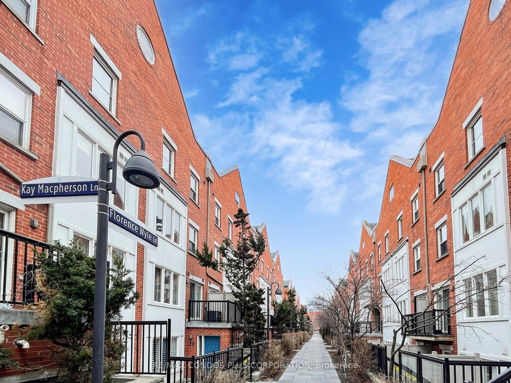 Photo of 29 Florence Wyle Lane, Toronto, ON M4M 3E7 (MLS # E13758214)