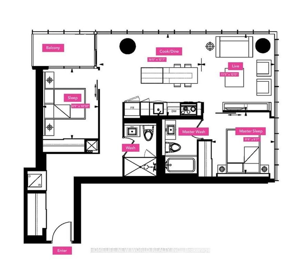 Photo of 101 Charles Street E #1306, Toronto, ON M4Y 0A9 (MLS # C13159484)