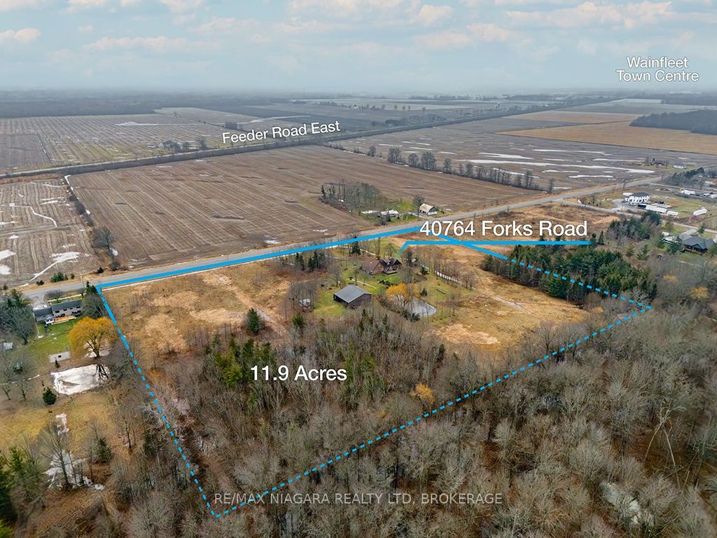 Photo of 40764 Forks Road, Wainfleet, ON L0S 1V0 (MLS # X12705612)